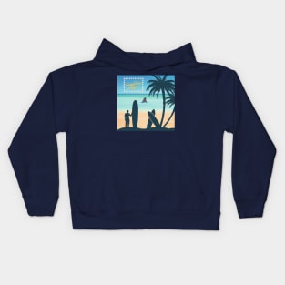 Long Finn’s lagoon Kids Hoodie